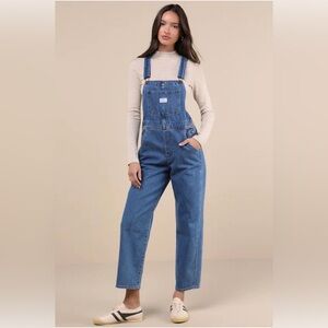 Levi’s Vintage Medium Blue Overalls - Medium